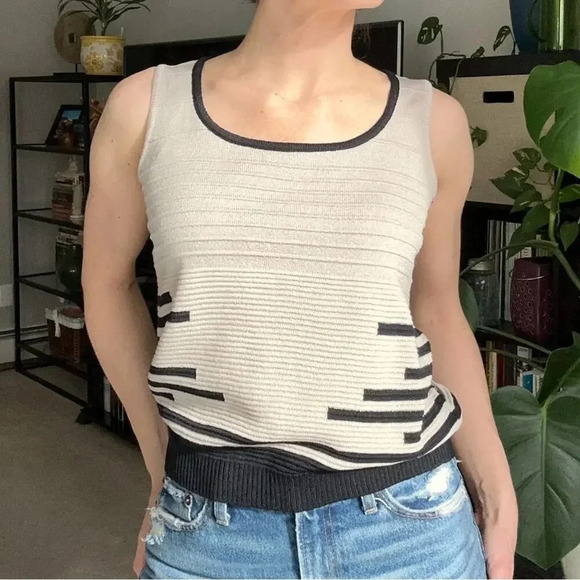 St. John Wool Blend Tank Small Petite - Picture 1 of 7